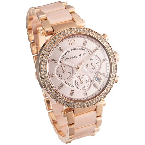 zegarek damski michael kors 5896|michael kors parker rose watch.